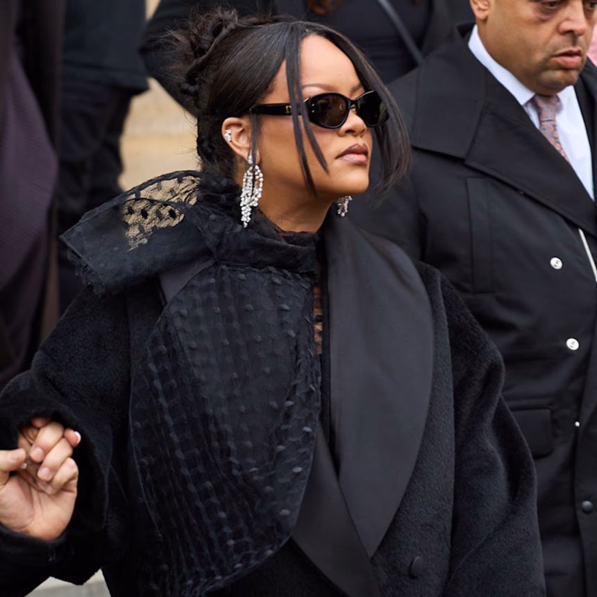 Rihanna Reimagines One of Her Most Iconic Maternity Looks at Dior Couture